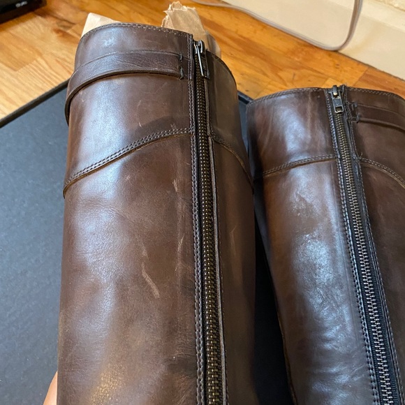Frye Molly Button Tall Riding Boots - Picture 6 of 8